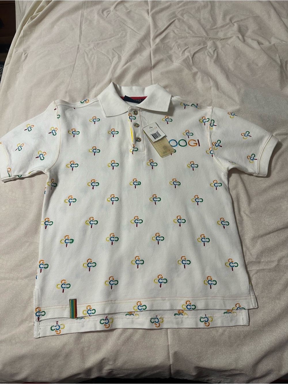 COOGI POLO SHIRT NWT